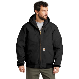 Carhartt® Tall Quilted-Flannel-Lined Duck Active Jacket