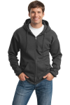 Port & Company - Core Fleece Full-Zip Hooded Sweatshirt.