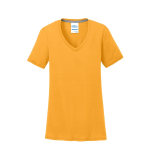 Port & Company Women's Performance Blend V-Neck Tee.