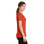 Port & Company Women's Performance Blend V-Neck Tee.