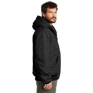 Carhartt® Tall Quilted-Flannel-Lined Duck Active Jacket