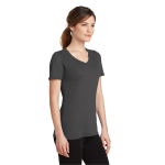 Port & Company Women's Performance Blend V-Neck Tee.