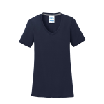 Port & Company Women's Performance Blend V-Neck Tee.