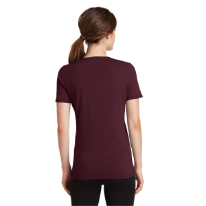 Port & Company Women's Performance Blend V-Neck Tee.