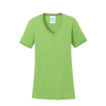 Port & Company Women's Performance Blend V-Neck Tee.