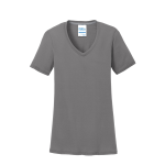 Port & Company Women's Performance Blend V-Neck Tee.