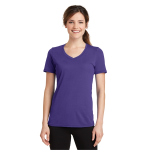 Port & Company Women's Performance Blend V-Neck Tee.