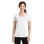 Port & Company Women's Performance Blend V-Neck Tee.