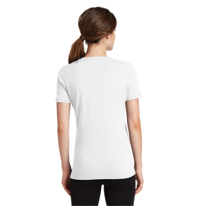 Port & Company Women's Performance Blend V-Neck Tee.