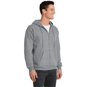 Port & Company - Core Fleece Full-Zip Hooded Sweatshirt.