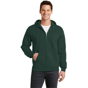 Port & Company - Core Fleece Full-Zip Hooded Sweatshirt.