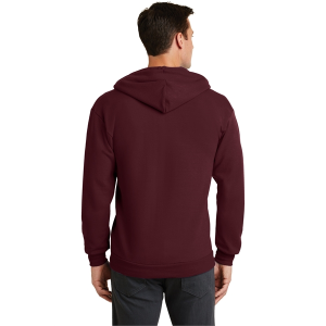 Port & Company - Core Fleece Full-Zip Hooded Sweatshirt.