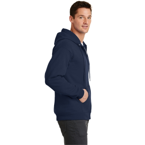 Port & Company - Core Fleece Full-Zip Hooded Sweatshirt.