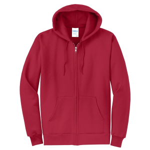 Port & Company - Core Fleece Full-Zip Hooded Sweatshirt.