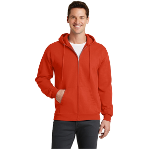 Port & Company - Core Fleece Full-Zip Hooded Sweatshirt.