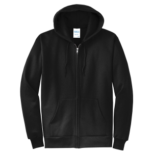 Port & Company - Core Fleece Full-Zip Hooded Sweatshirt.