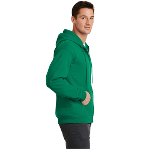 Port & Company - Core Fleece Full-Zip Hooded Sweatshirt.