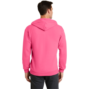 Port & Company - Core Fleece Full-Zip Hooded Sweatshirt.