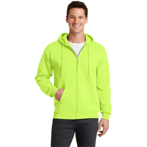 Port & Company - Core Fleece Full-Zip Hooded Sweatshirt.