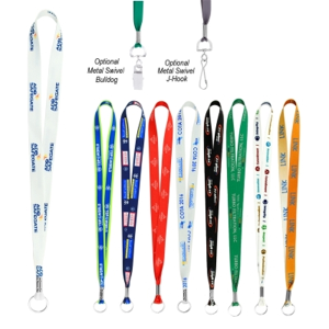 Full Color Imprint Smooth Dye-Sublimation Lanyard - 3/4"